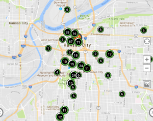 Charging stations in Kansas City